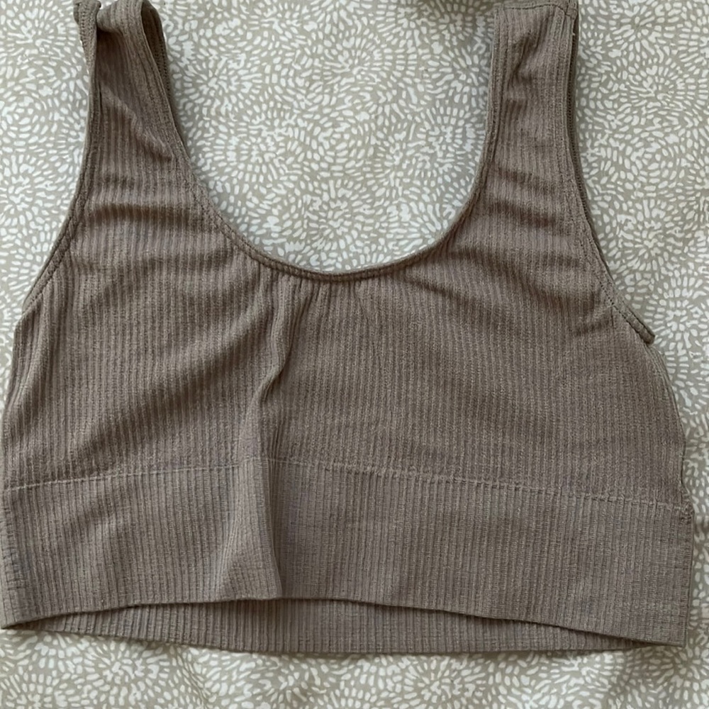 SKIMS tan bralette